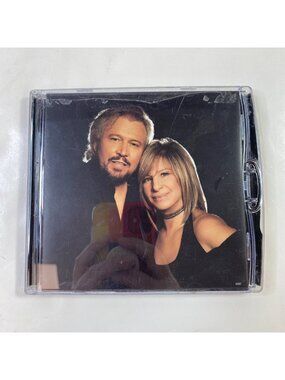 Barbra Streisand Barry Gibb 2-Sided CD/DVD Album Guilty Pleasures